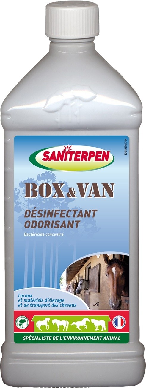 Saniterpen BOX&VAN Désinfectant Odorisant 1L