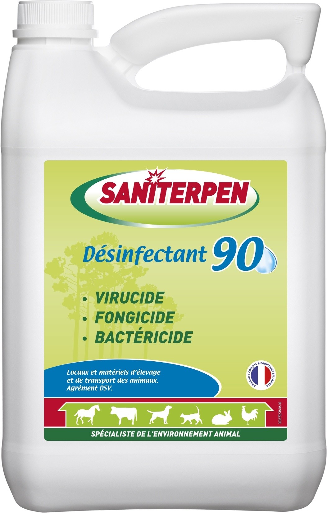 Saniterpen Désinfectant 90 5L